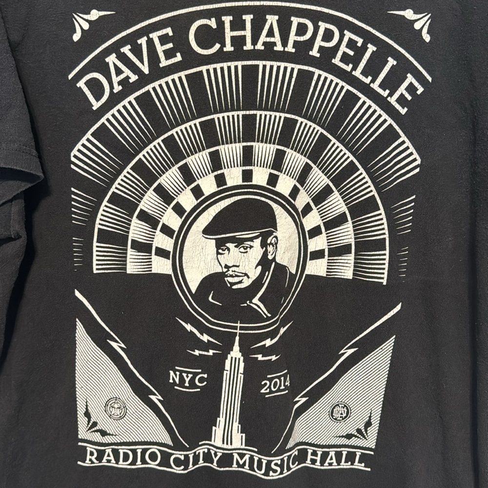 4/$20🎉Dave Chapelle 2014 Radio City Tour Large T-Shirt - Picture 3 of 8